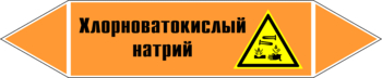 Маркировка трубопровода "хлорноватокислый натрий" (k10, пленка, 358х74 мм)" - Маркировка трубопроводов - Маркировки трубопроводов "КИСЛОТА" - Магазин охраны труда ИЗО Стиль